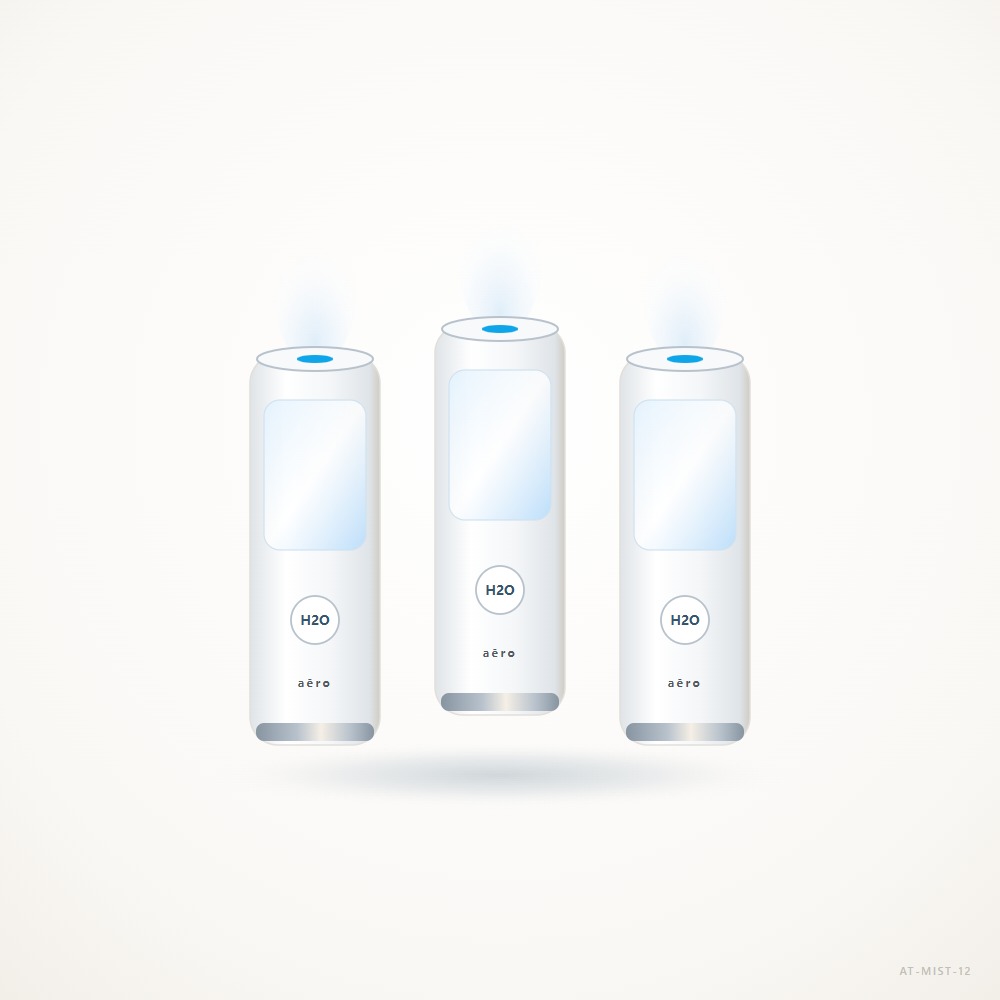 AeroDuo 2-Pack Car & Office Ultrasonic Humidifier Set — AT-MIST-12