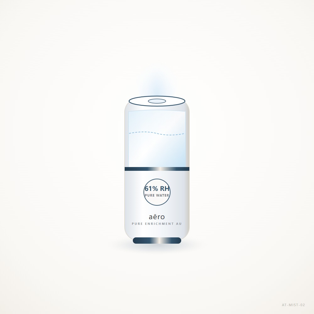 AeroMist Bar Dual-Jet Car Ultrasonic Mist Maker with Halo LED — AT-MIST-02